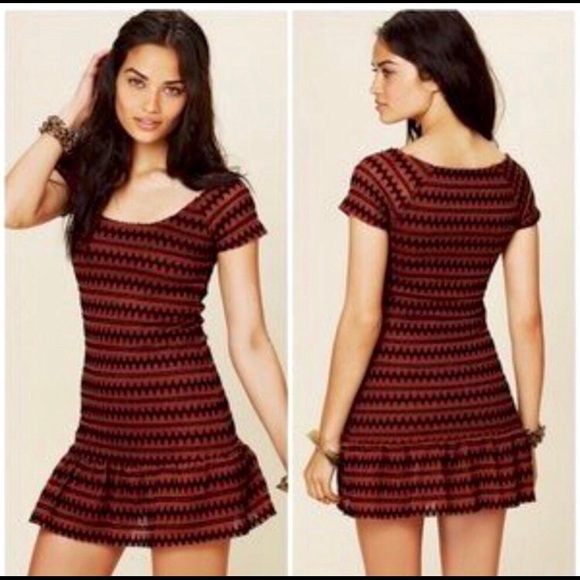 Free People Dresses & Skirts - Free People Printed Mini Dress